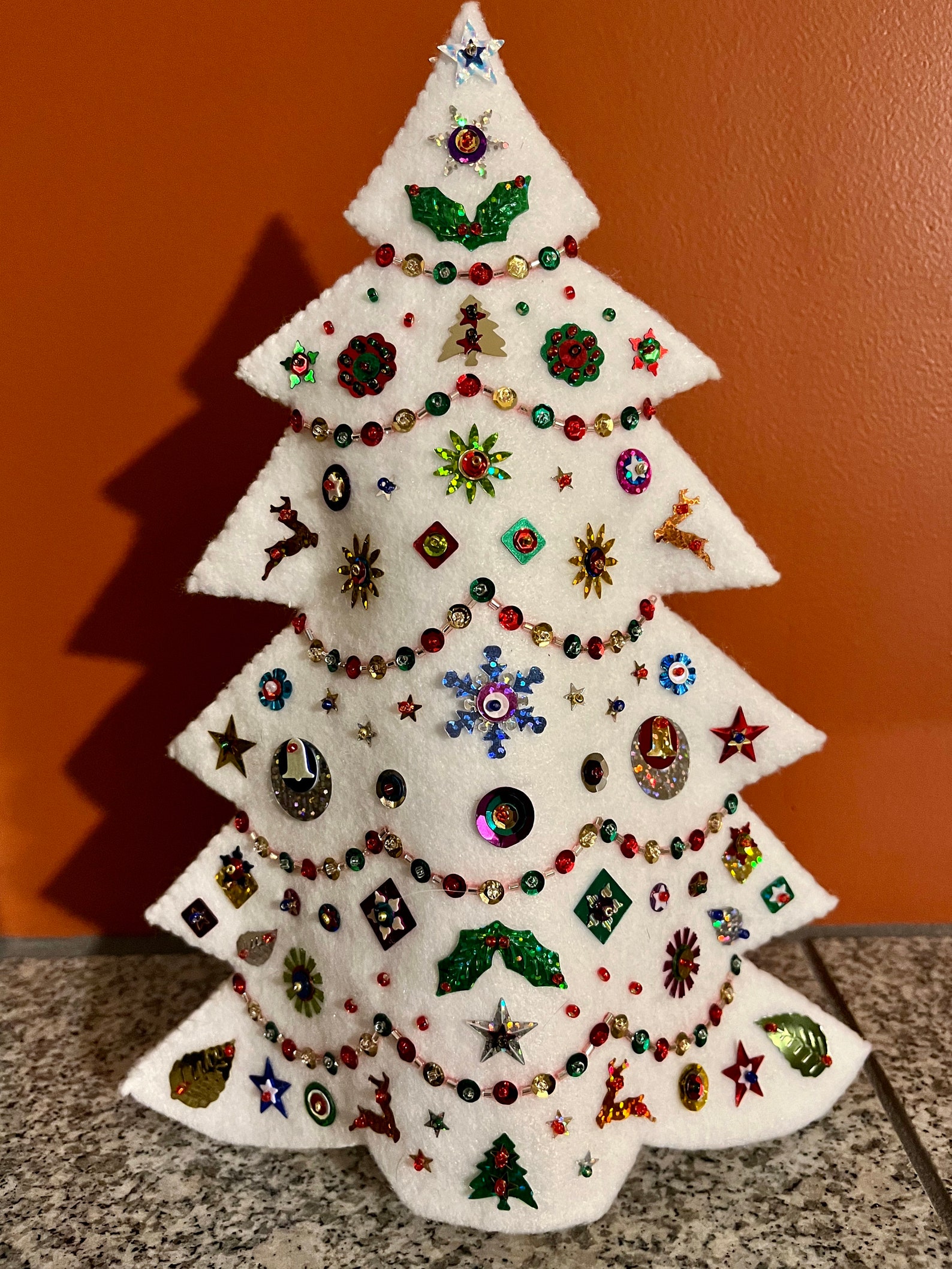 Felt Holiday Trees Etsy