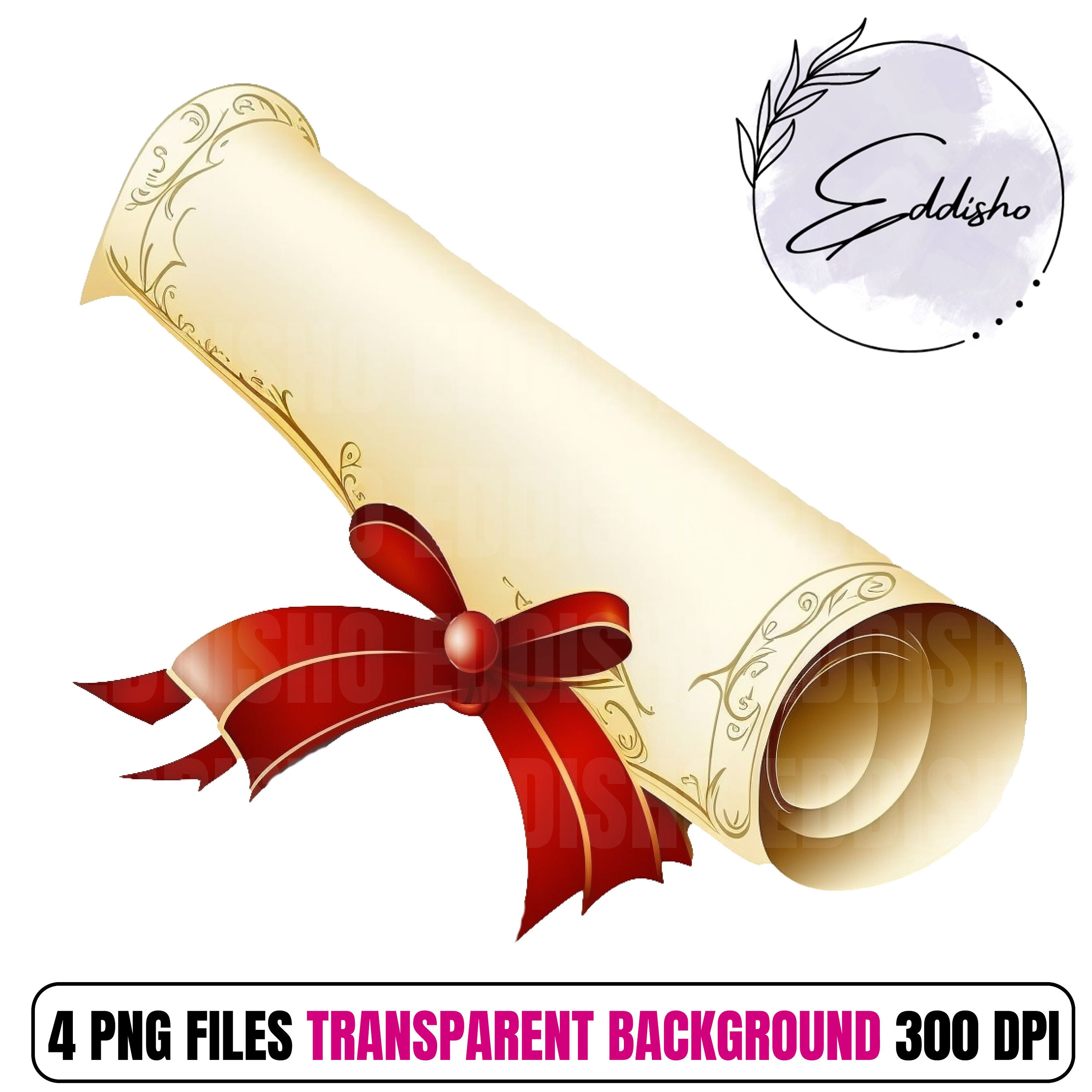 Diploma Scroll Png