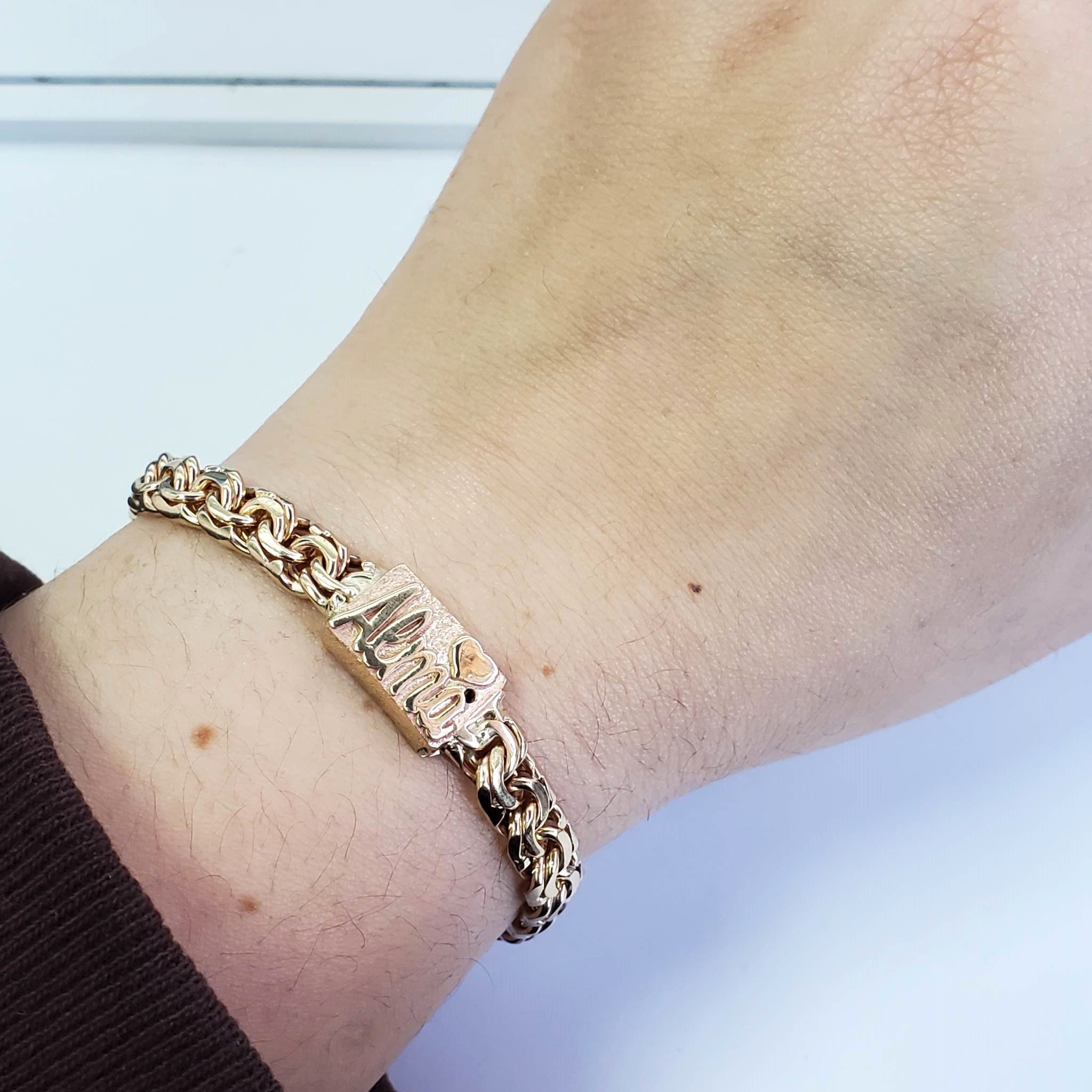 シ*ミ様 everyone 18k gold simple bracelet 1 953122_alt3.jpg