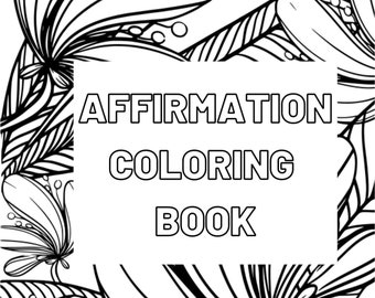 Affirmation Coloring Book