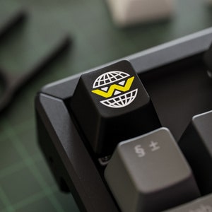 Alien Keycap Weyland Yutani Cherry MX Gateron Kailh Razer Switch Doubleshot Keyboard R4 R3 R2 R1 OEM Profile Doubleshot Artisan Key Cap