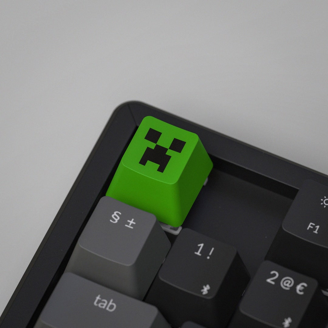 Minecraft Creeper Artisan Keycap for Cherry MX Gateron Kailh Etsy UK