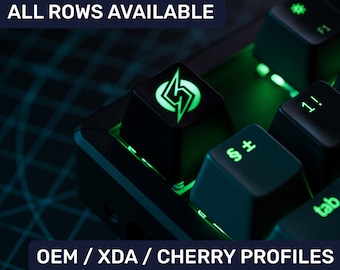 Metroid RGB Keycap für Cherry MX Gateron Kailh Rasierer Switch Mechanische Tastatur Xda Cherry Soem-Profile Shine-Through