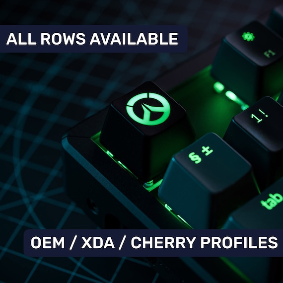 Overwatch Backlit RGB Keycap for Cherry MX Gateron Kailh Razer