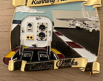 ABE Non CPO Challenge Coin Aviation Boatswains Mate Equipment Center Deck