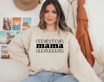 mama sweatshirt, gift for mom, gift for new mom, mothers day gift, gift for her, mom life, mama shirt, mom sweatshirt, new mom sweatshirt