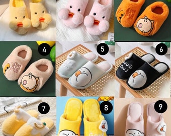 cute winter slippers