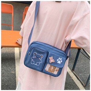 Little Bear Mini Cute Bag Japanese Style Women Shoulder Bag - Etsy