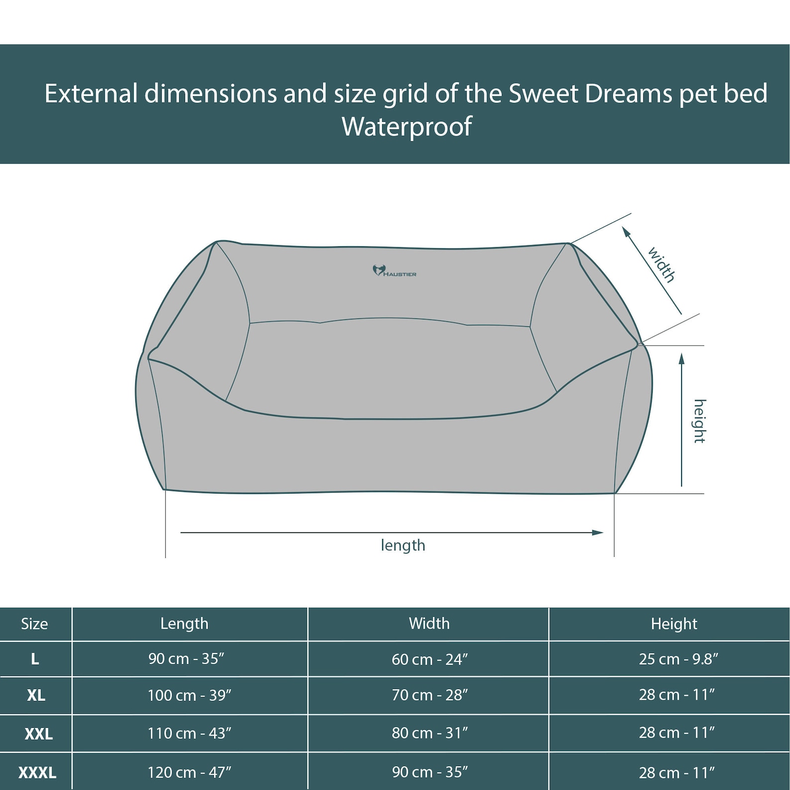 PVC Dog Bed With Removable Cover Heavy Duty Dog Bed Etsy