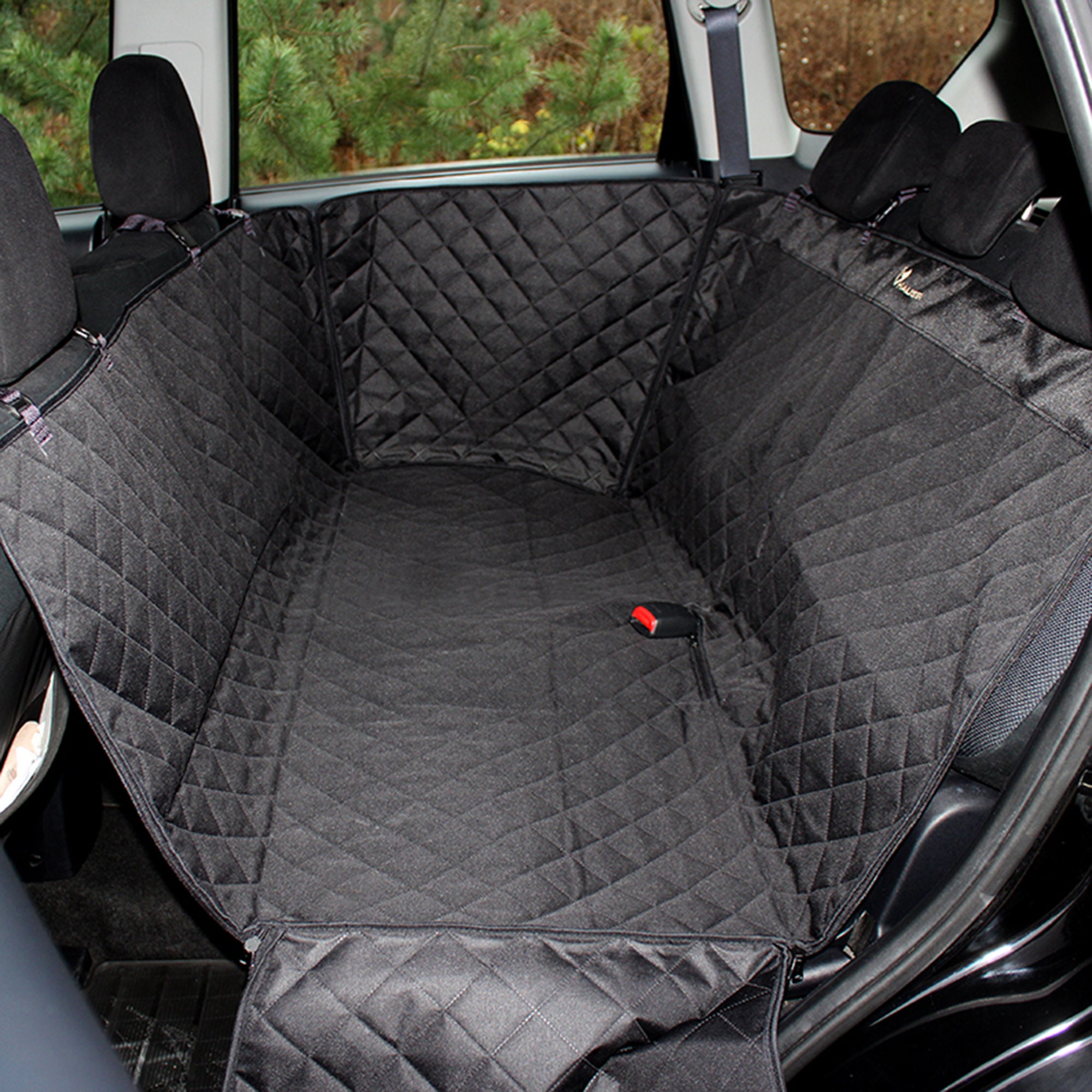 Quilted Dog Car seat cover with door protection Bilateral Etsy