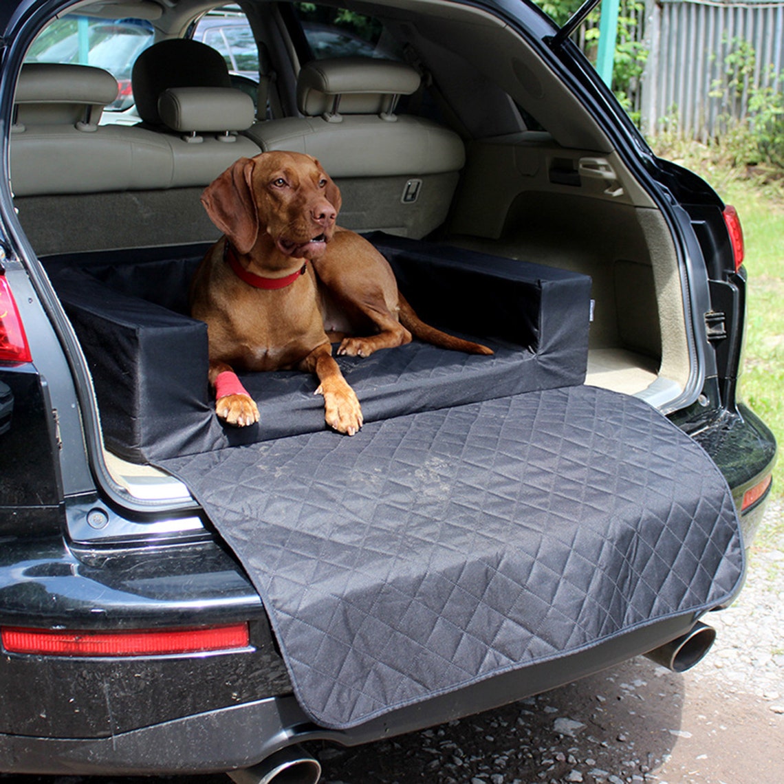 Black Dog Car Seat for Suv Cargo Dog Travel Seat Dog Bed Etsy Australia