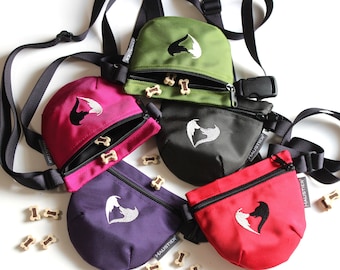 Waterproof Dog treat bag | Dog training treat pouch | Dog treat bum bag | Puppy treat pouch | Waist dog treat holder