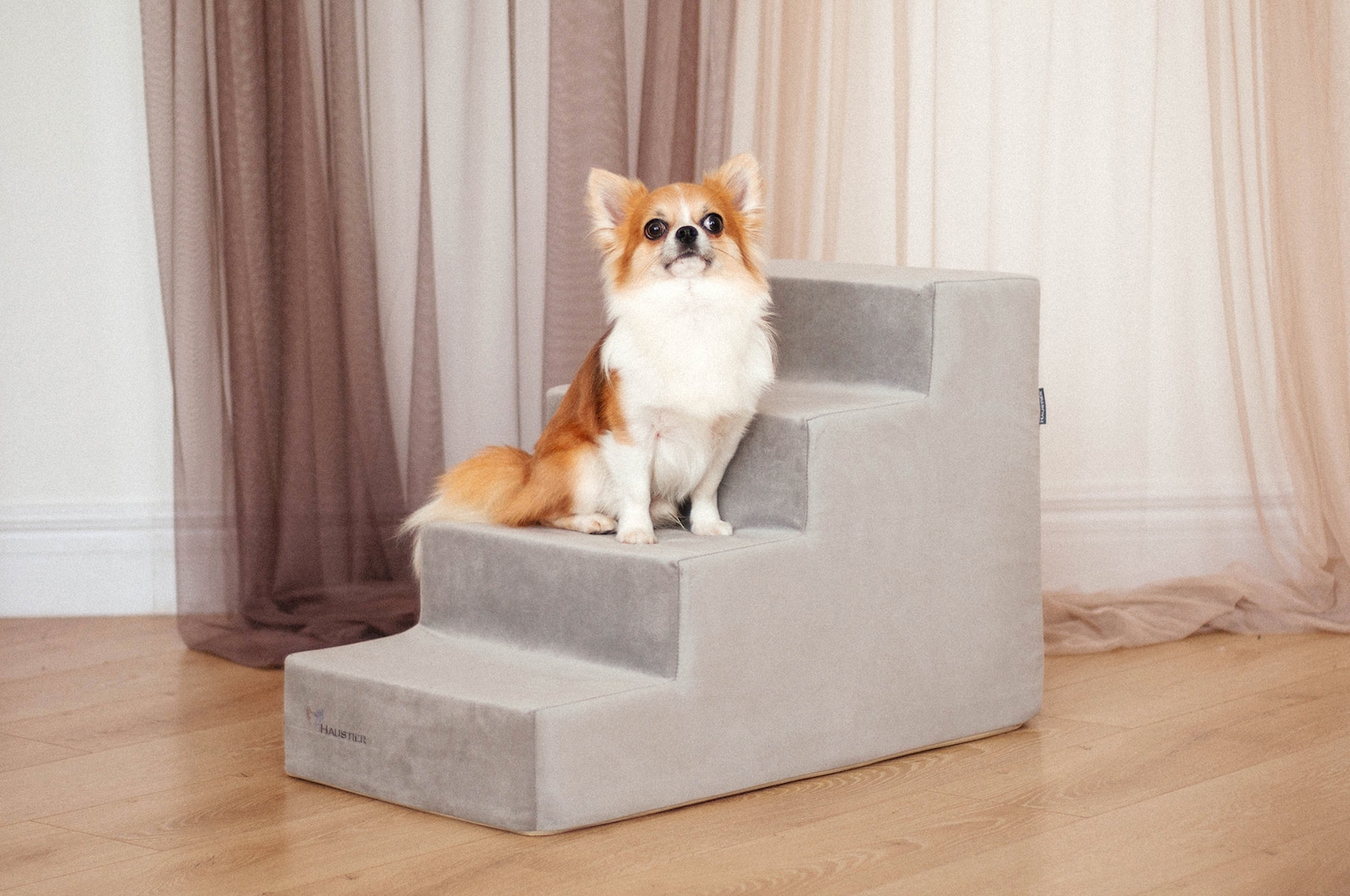 Dog Stairs for High Bed Small Dog Steps Upholstery Fabric Etsy