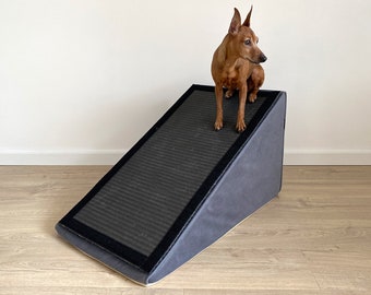 Rampa plegable para mascotas, rampa de madera natural para perros,  escalones para cama para perros, rampa portátil para perros con alturas  ajustables, escaleras plegables para perros, rampa para gatos -  España