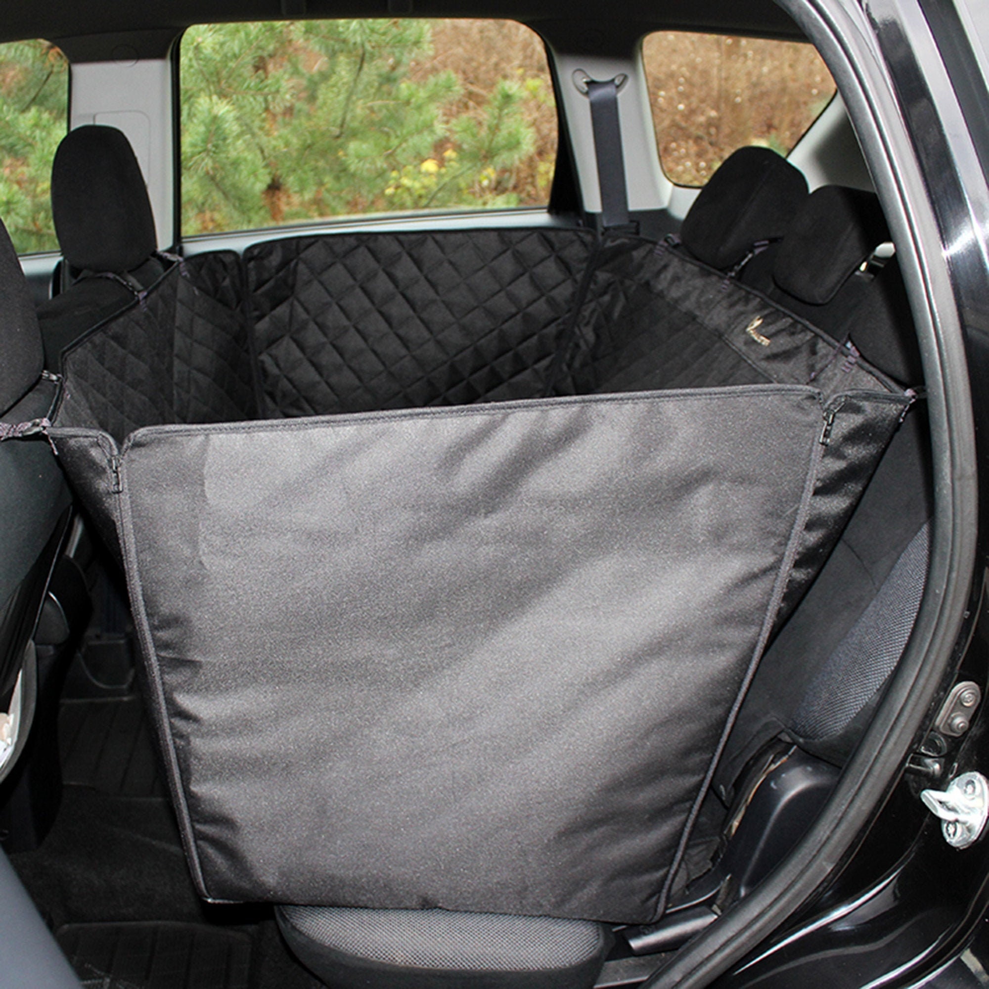 Quilted Dog Car seat cover with door protection Bilateral Etsy
