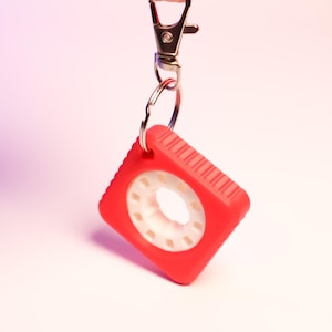 Cassette Fidget Keychain
