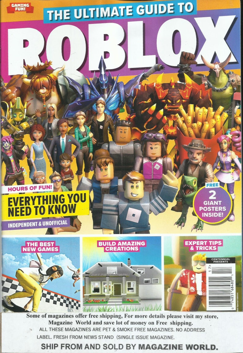 The Ultimate Guide to Roblox Magazine Everything You Need to - Etsy
