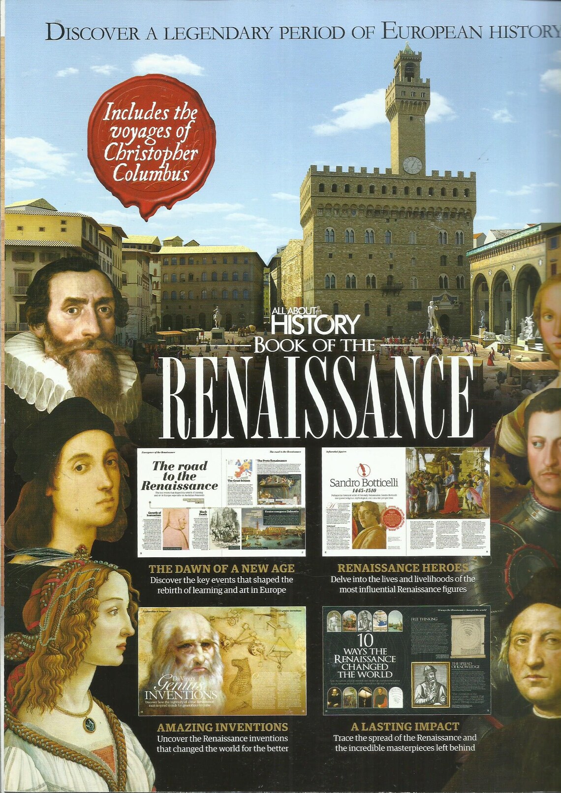 All About History Magazine Book of the Renaissance Issue Etsy