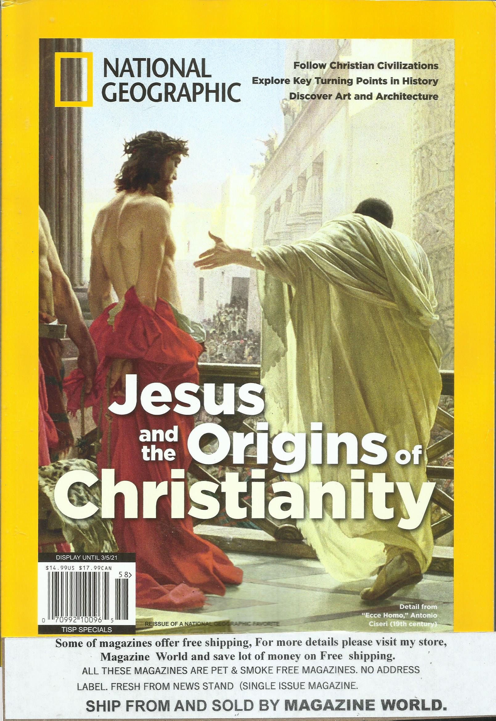 National Geographic Magazine Jesus and the Origins of Etsy