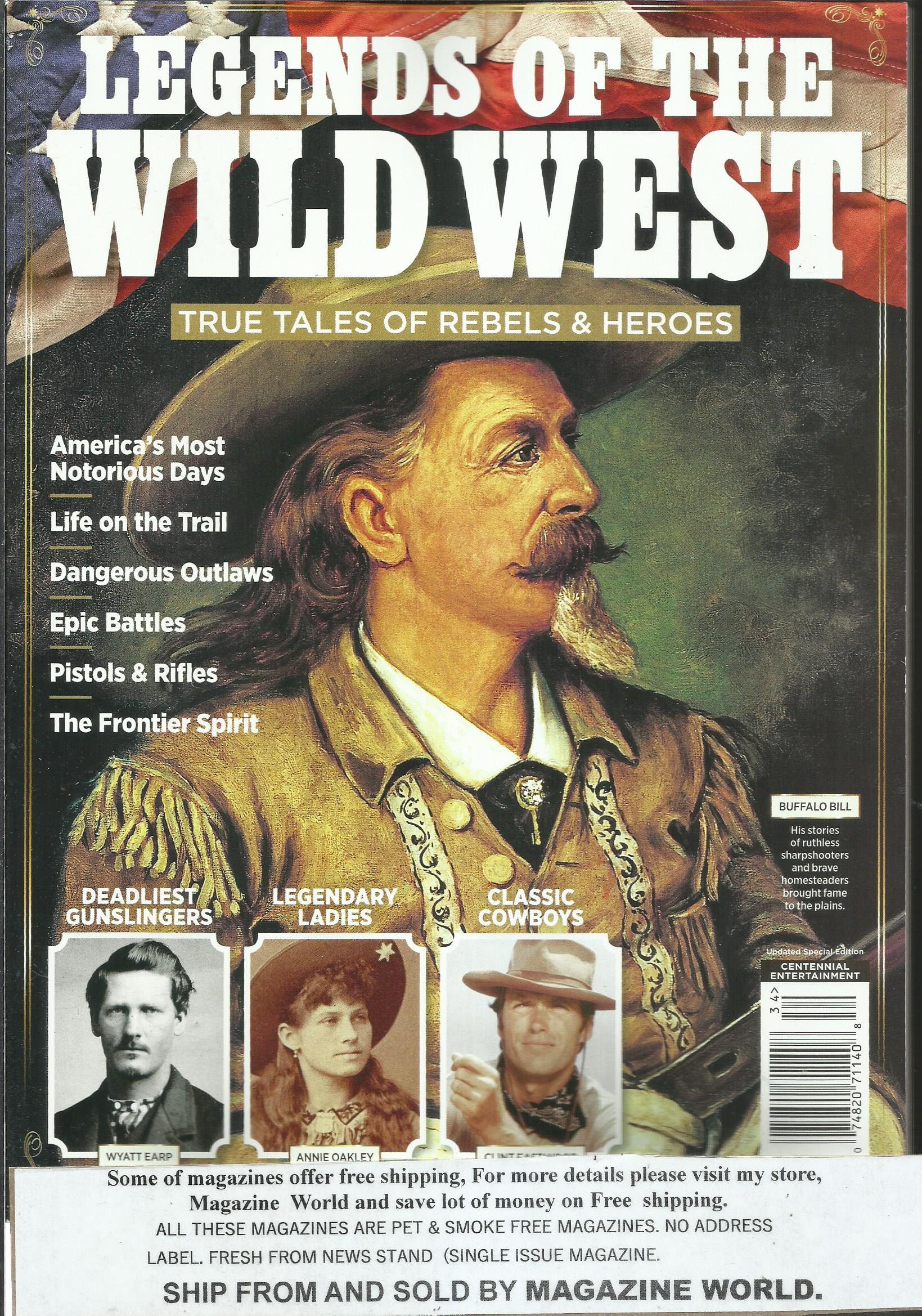 Legends of the Wild West Magazine True Tales Of Rebels & Etsy