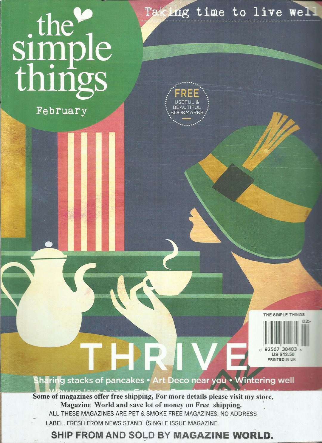 The Simple Things Magazine Heart Taking Time to Live Well Etsy Denmark