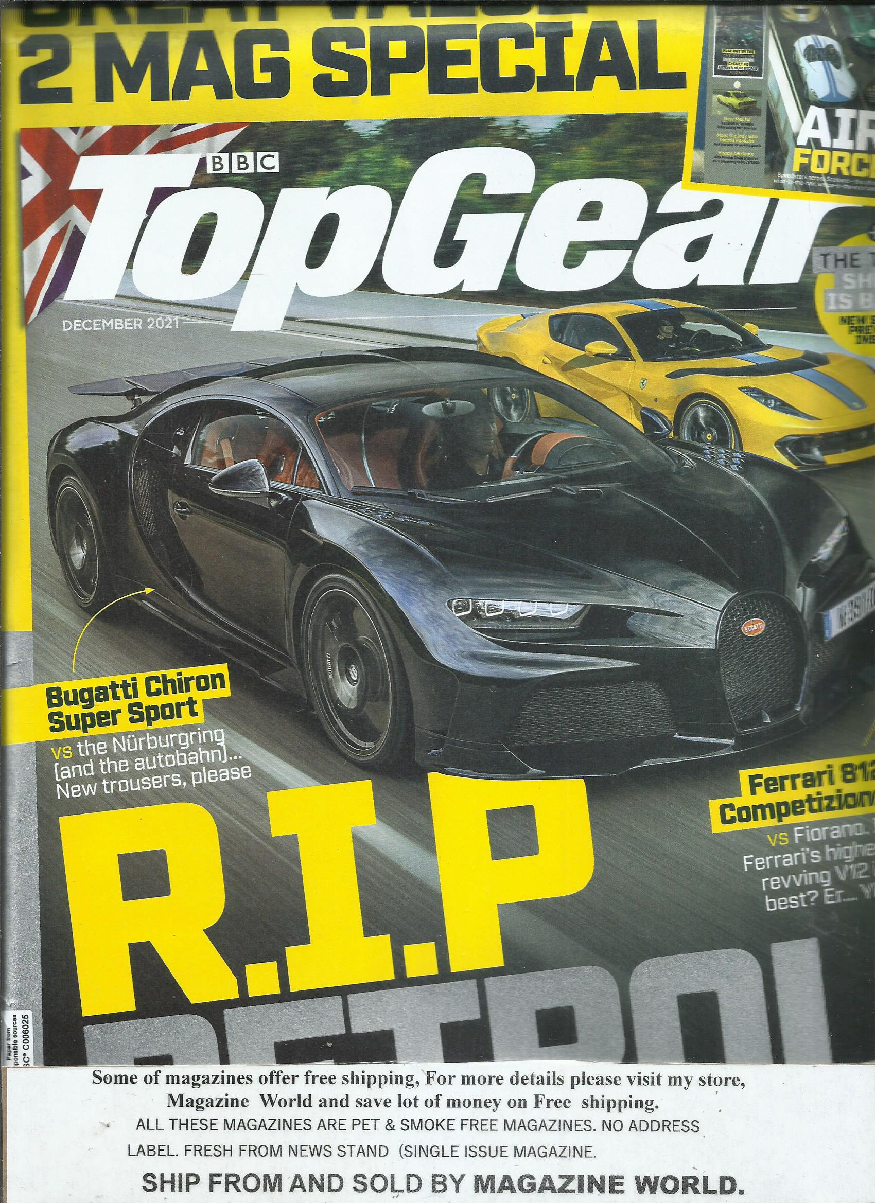 BBC Top Gear Magazine R.I.P Petrol Great Value 2 Mag Etsy Israel