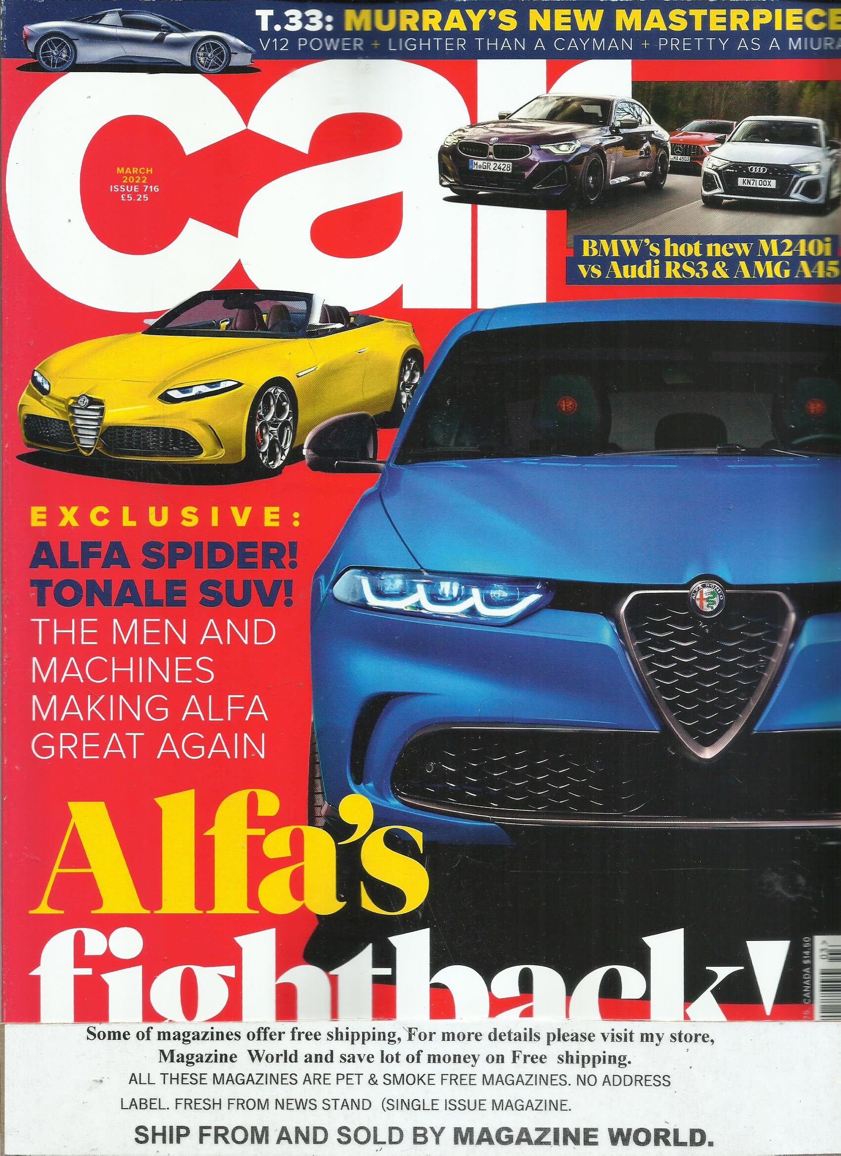 Magazine Car Advertisements 2022