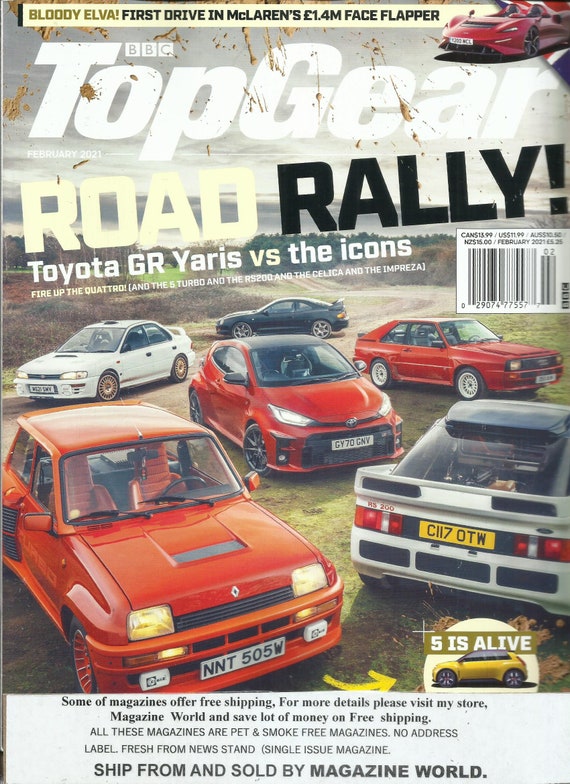 Buy Top Magazine Road Rally February 2021 Issue Online India - Etsy