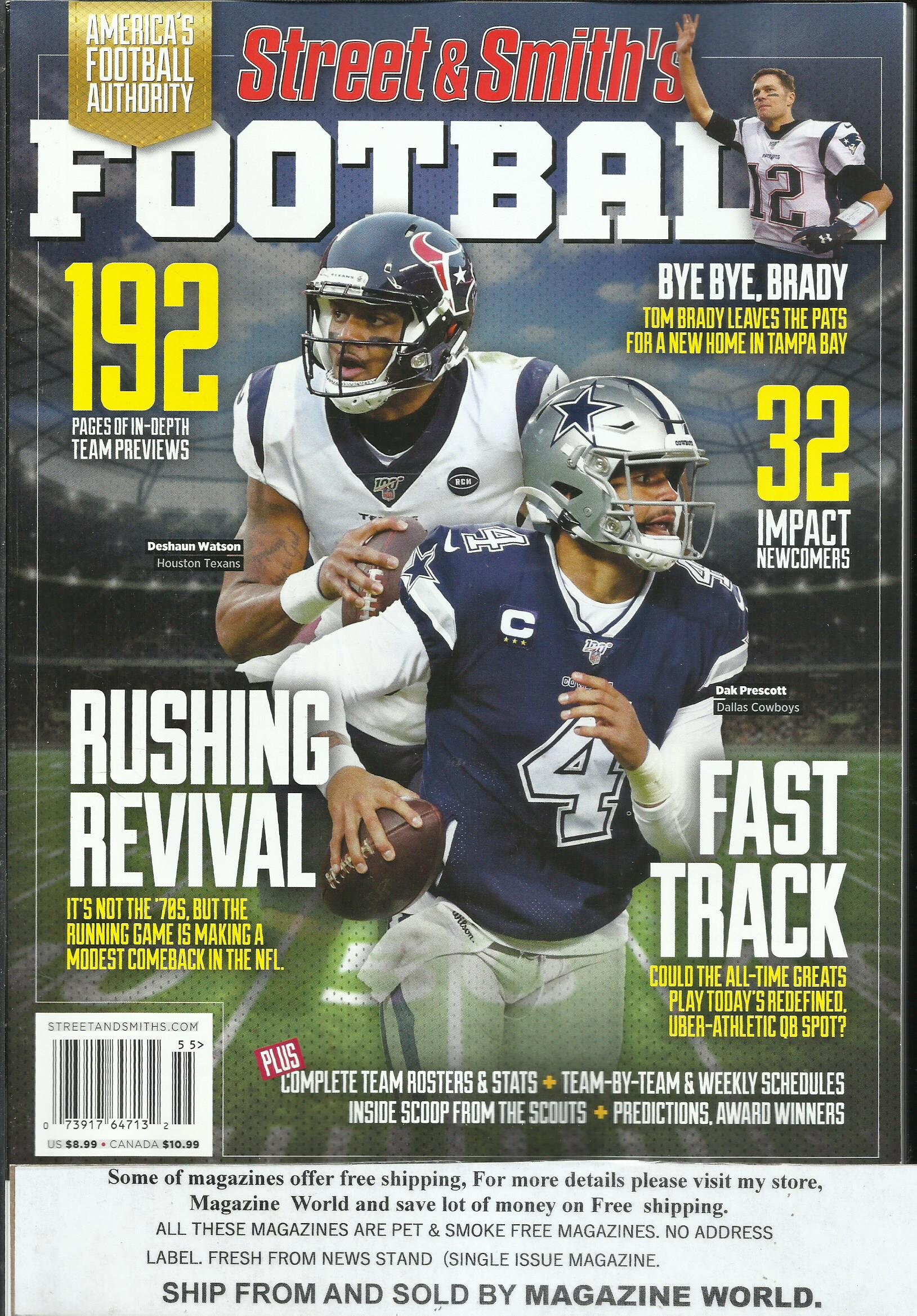 Street & Smith's Football Magazine 2020 ProFootball Etsy