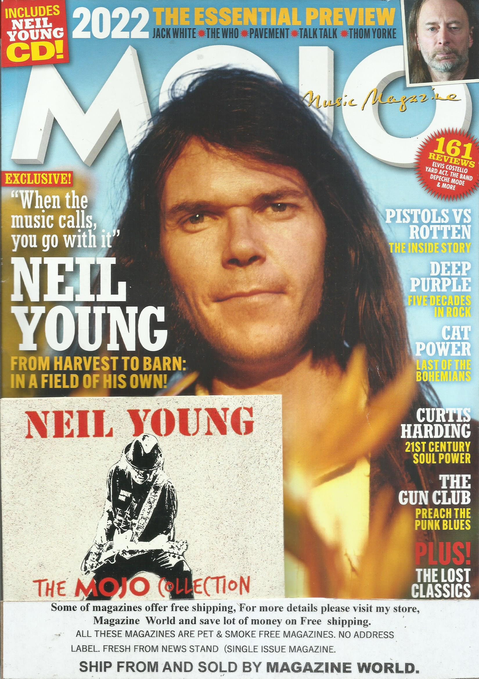 Mojo Music Magazine February 22 Issue 339 Free Cd Etsy