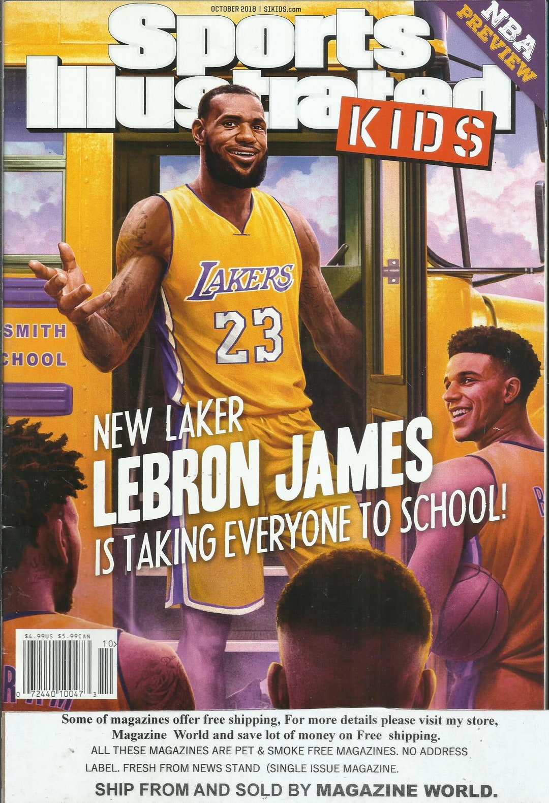 lebron james son on sports illustrated