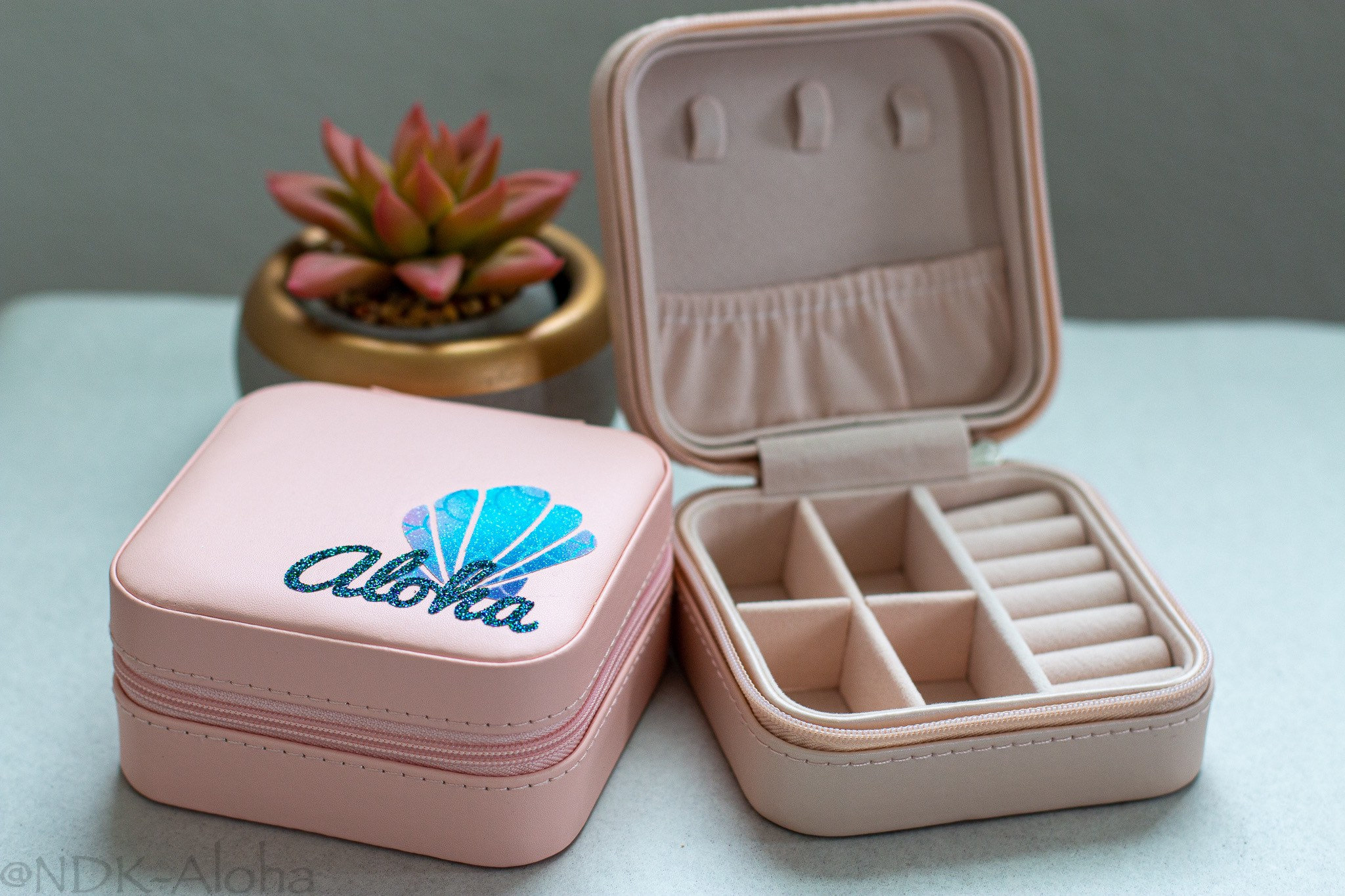 Personalized travel jewelry box Bridesmaid Gifts Birthday Etsy