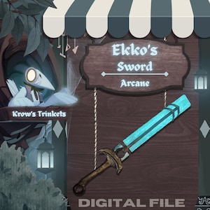 Ekko's Sword Arcane STL File