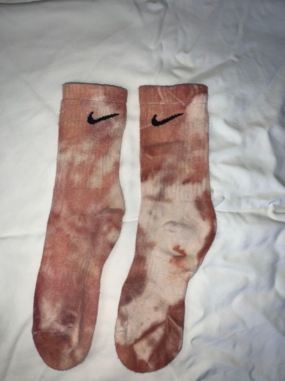 tan nike socks