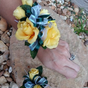 Bracelets De Fleurs Pour Mariage Etsy France
