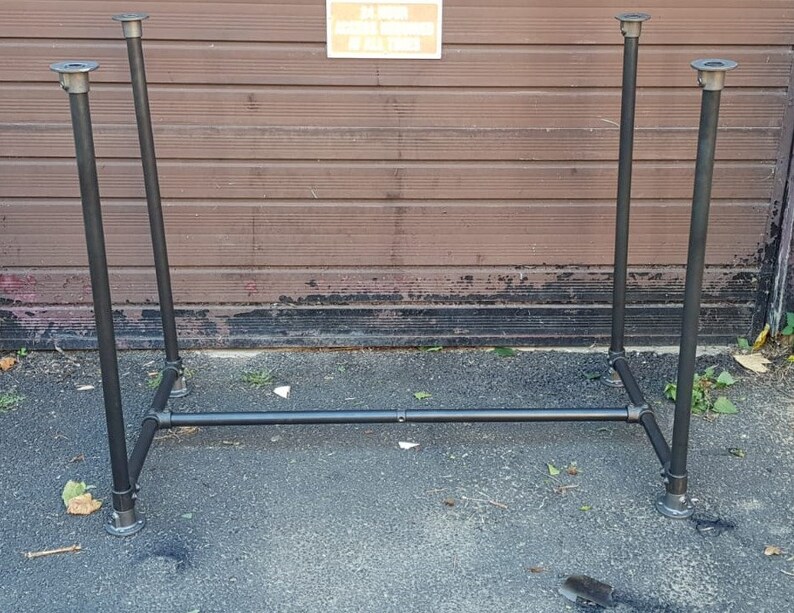 Dining Galvanized Pipe Legs Table Legs Hand Made Pipe Etsy