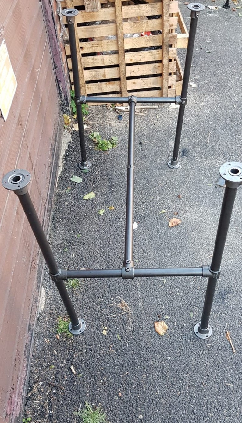 Dining Galvanized Pipe Legs Table Legs Hand Made Pipe Etsy UK
