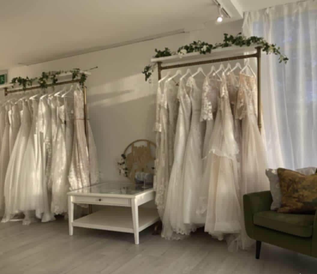 Bride Racks Freestanding Clothing Rack With Shelf | Handmade Industrial Pipe ...