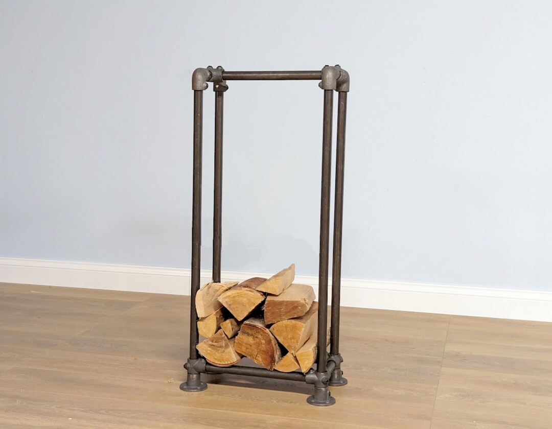 Firewood Storage Rack Industrial Firewood Stand Fireside Log Holder