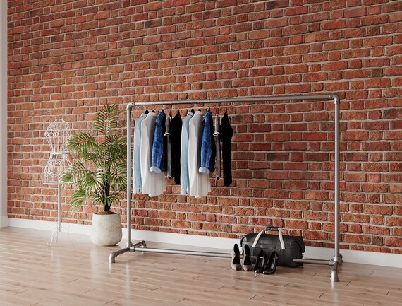 Namd Industrial Clothes Rack Garment Free Standing Namd Industrial Clothes Rack Garment, Industrial Garment Rack