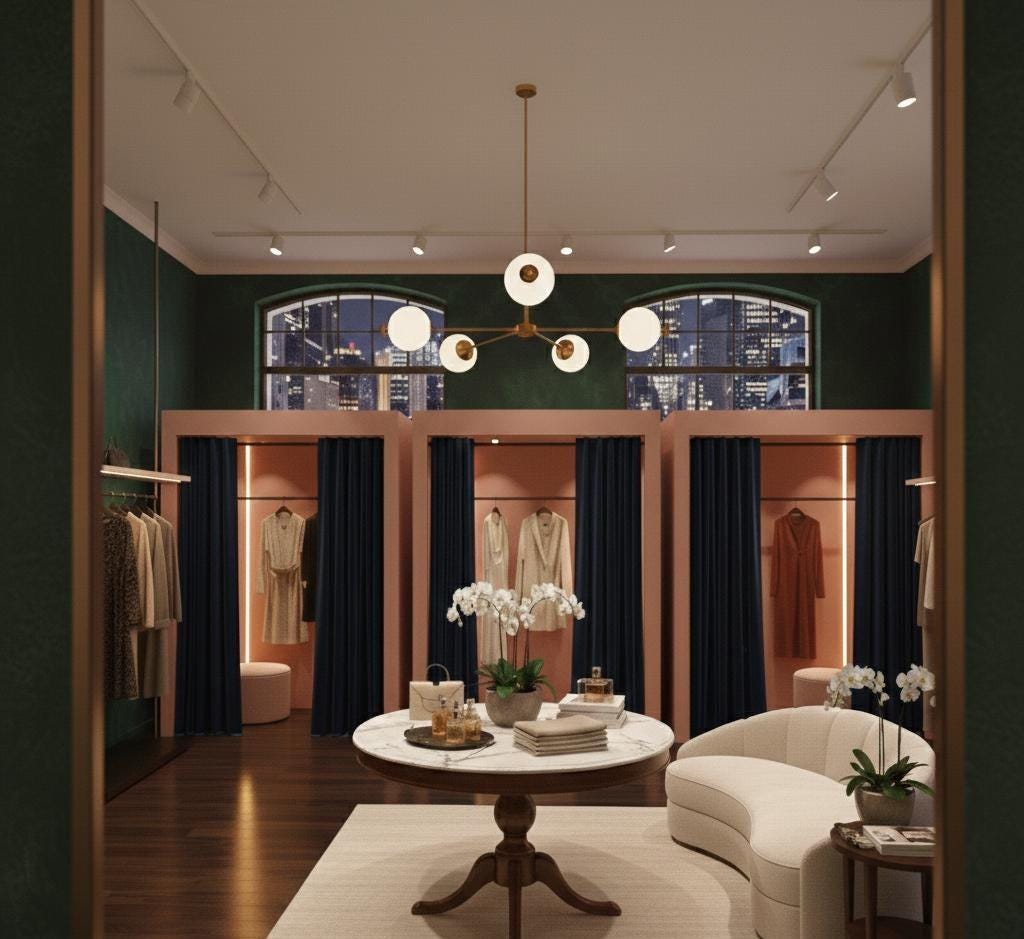Changing Room Rods Wall to Wall Changing Room Curtain Rail Clothes Shop Fitting Room ...
