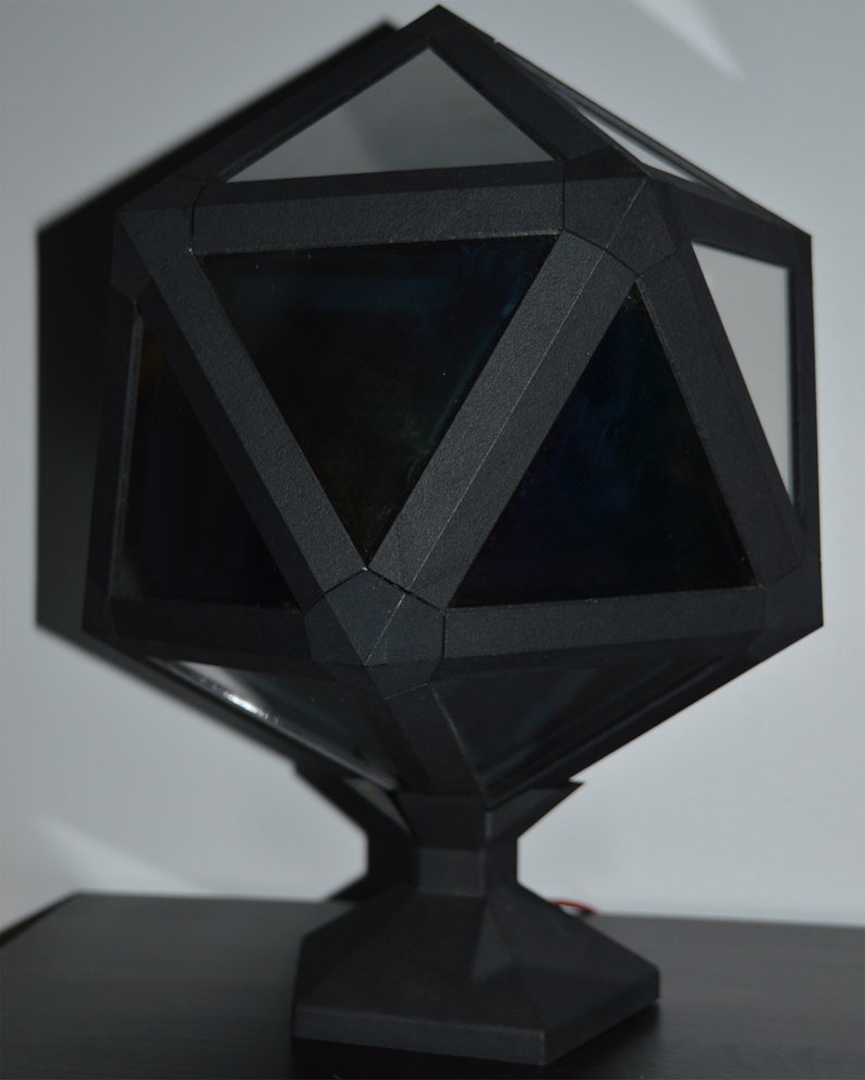 Icosahedron Infinity Mirror Infinity Portal Clap Enable Etsy