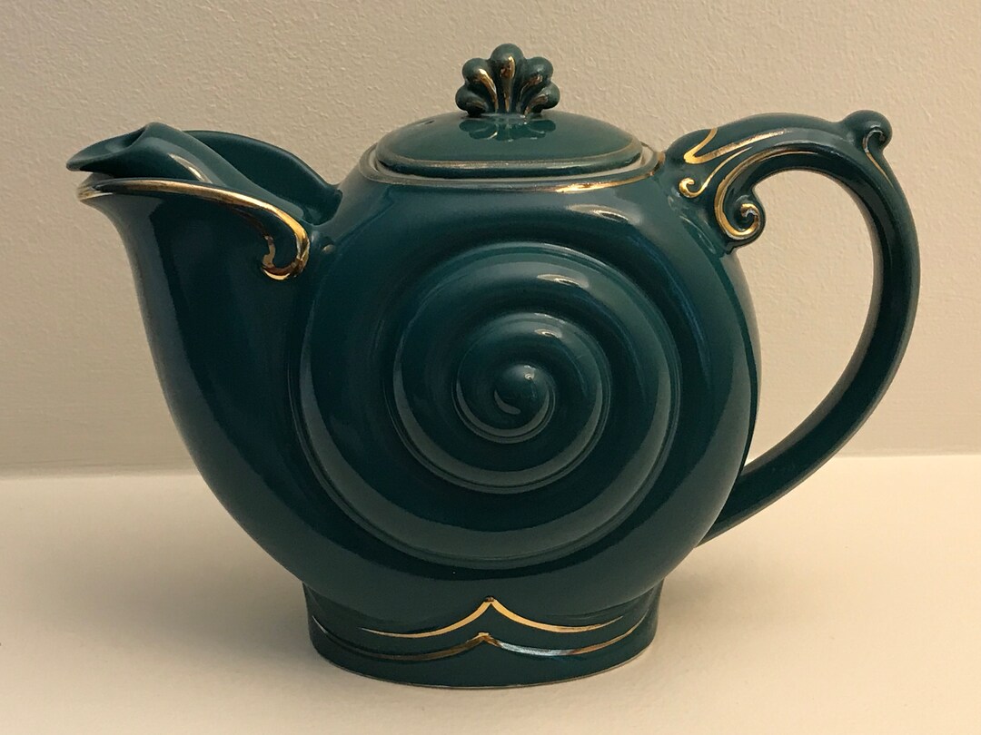 Hall China Nautilus Teapot Etsy