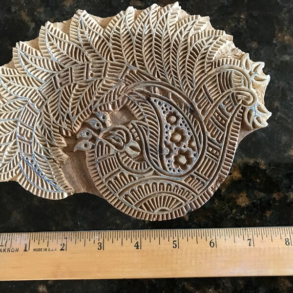 Indian Wooden Stamps Etsy