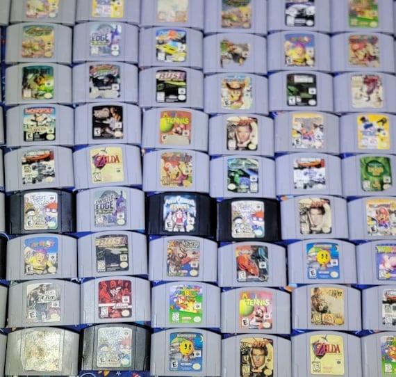 正規品 任天堂N64 ニンテンドー64ゲーム ピン研磨済み/クリーニング