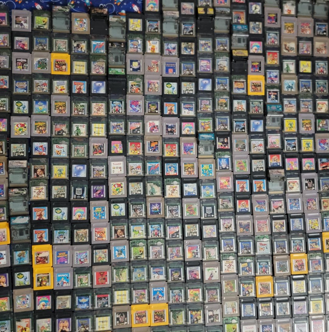 Authentic Nintendo Gameboy / Gameboy Color GB / GBC Console Games ...