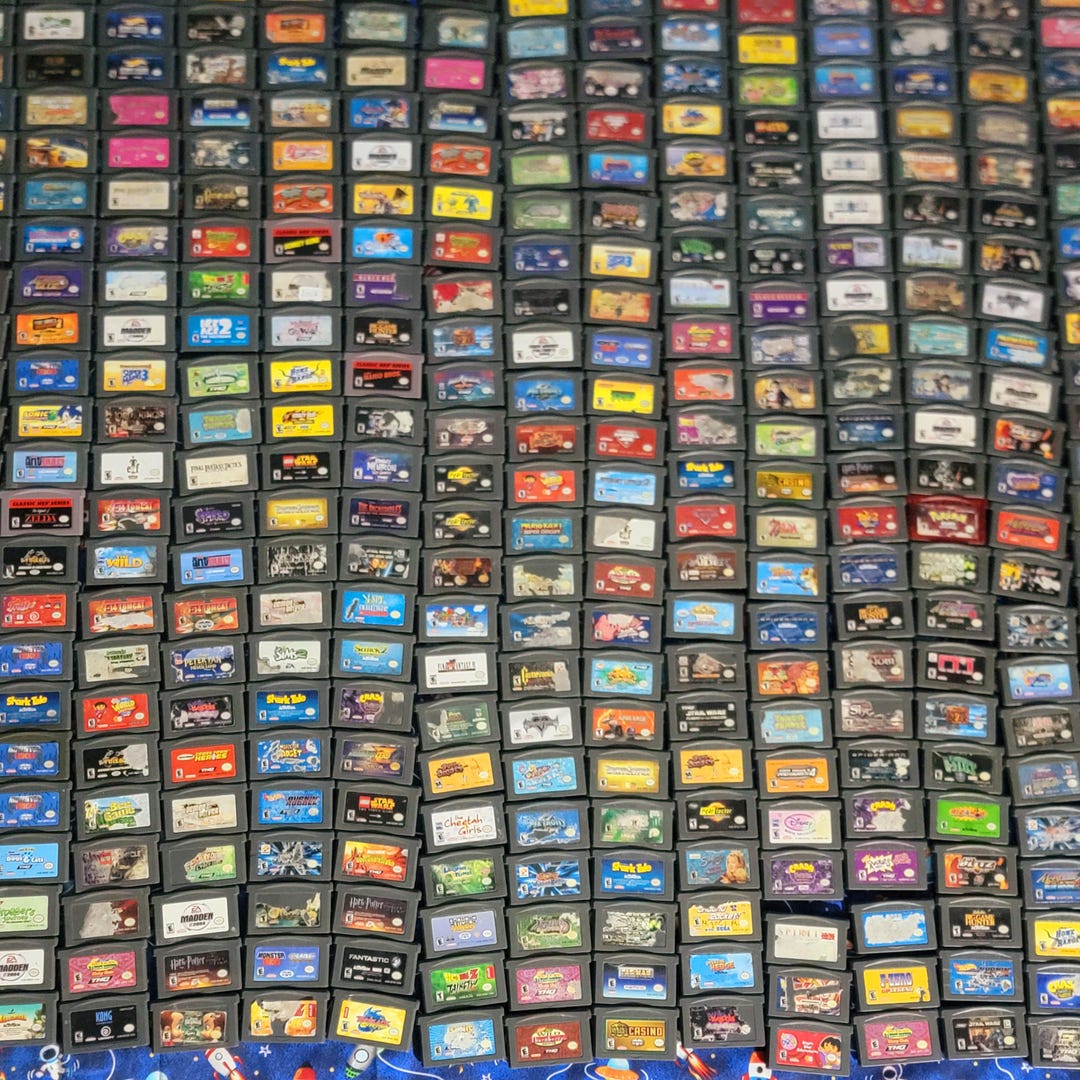 Authentic Nintendo Gameboy Advance GBA Console Games Tested