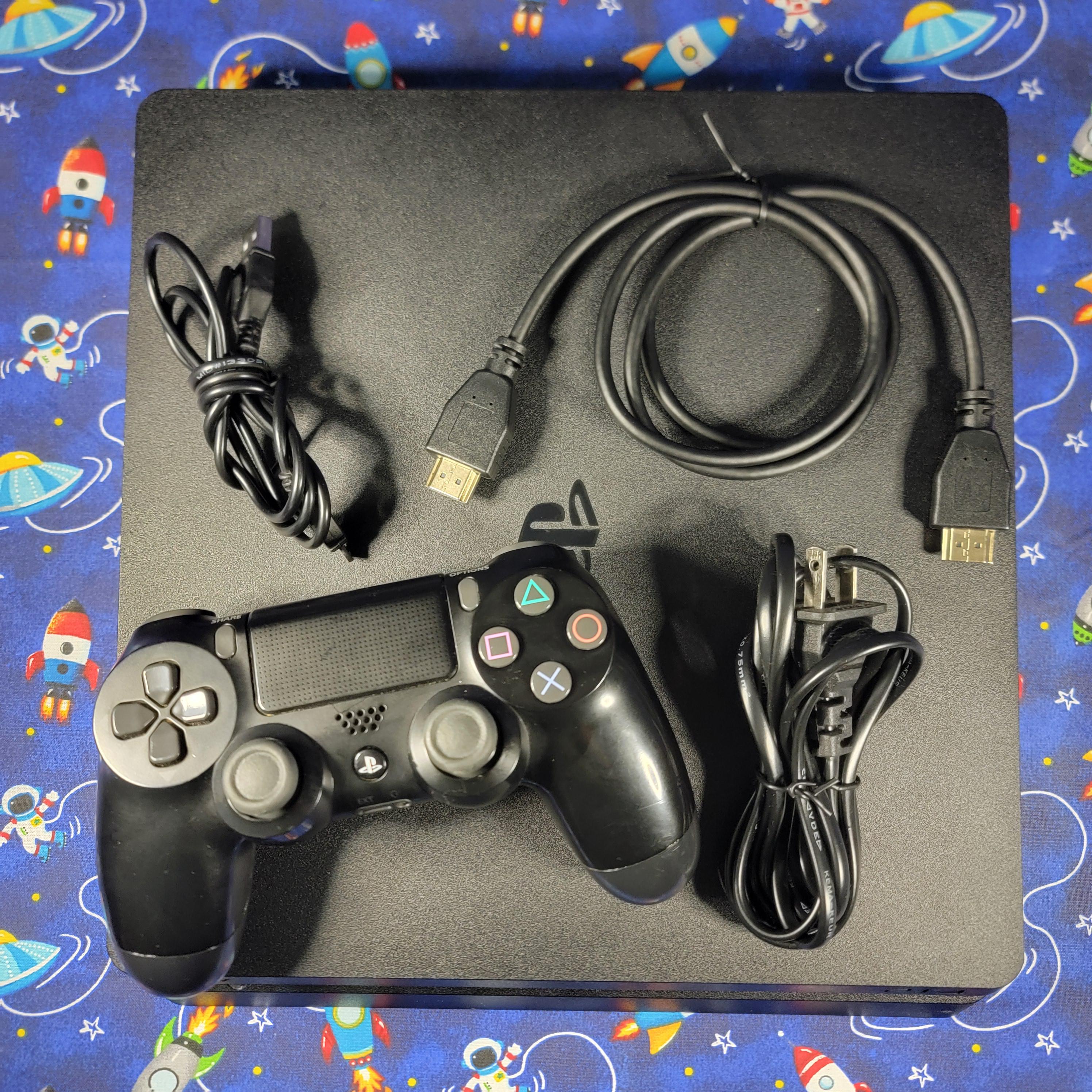 Sony Playstation 4 Slim CUH-2115B 1TB Console System Bundle