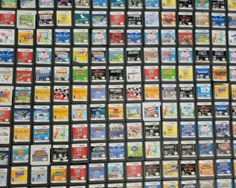 Nintendo DS & 3DS Loose Games DSi compatible Tested / Cleaned / Polished Pins J-P