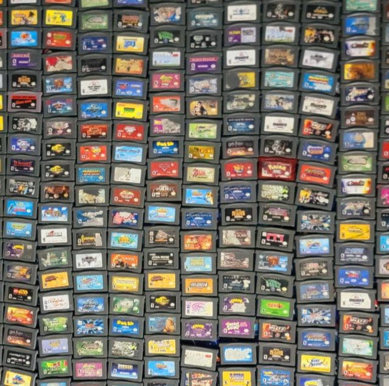 Authentic Nintendo Gameboy Advance GBA Console Games Tested Polished ...